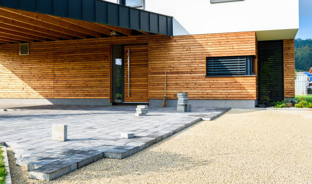 Residential Paver Driveway in Grove City, PA